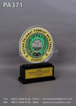 Plakat Akrilik Apresiasi Pengurus Wilayah Jawa Tengah IPPAT
