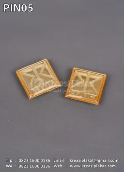 Pin Logam Magnet HAKI