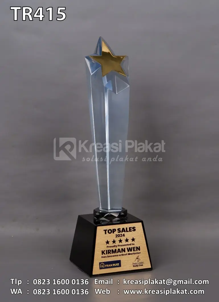 Piala Resin Top Sales