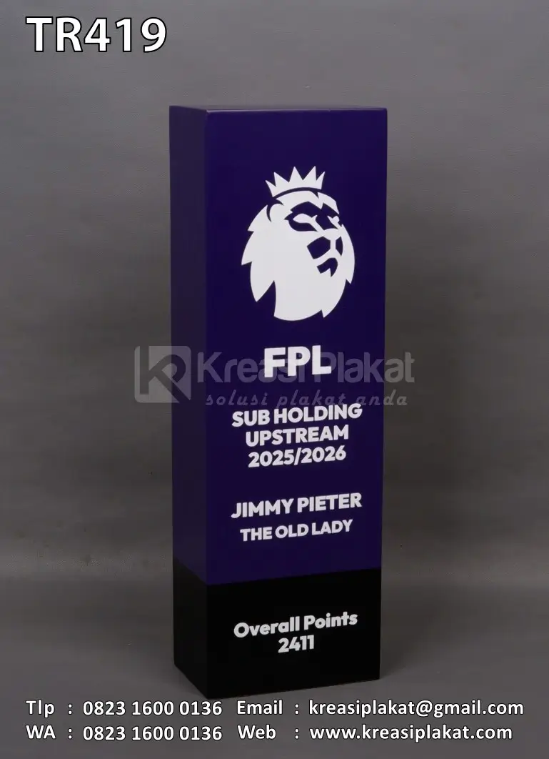 Piala Custom FPL Sub Holding Upstream