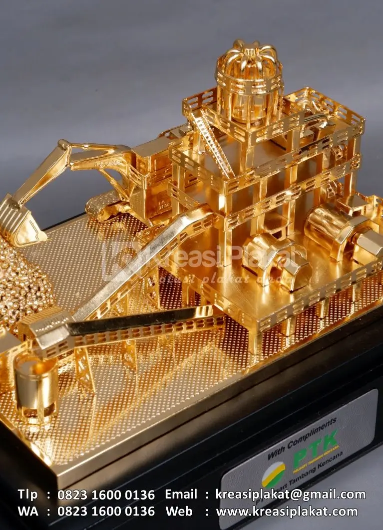 Detail Miniatur Fasilitas Pertambangan