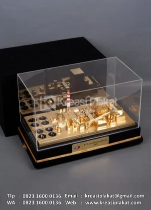 Box Miniatur Pembangkit Listrik PLTU
