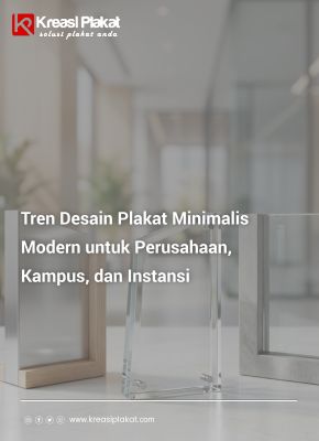 Tren Desain Plakat Minimalis Modern