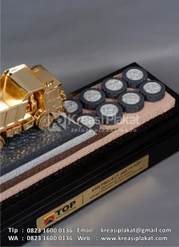 Miniatur Dump Truck & Struktur Jalan Hauling