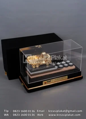 Box Miniatur Dump Truck & Struktur Jalan Hauling