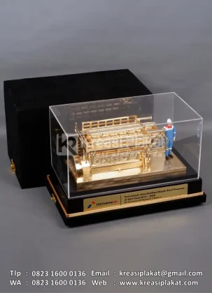 Box Miniatur Fasilitas Mesin Migas Pertamina EP