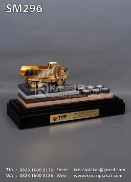 Miniatur Dump Truck & Struktur Jalan Hauling