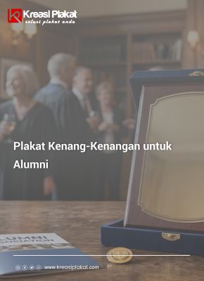 Plakat Kenang-Kenangan untuk Alumni