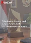 Plakat Kenang-Kenangan untuk Instansi Pemerintah: Ide Cinderamata Resmi dan Berkelas