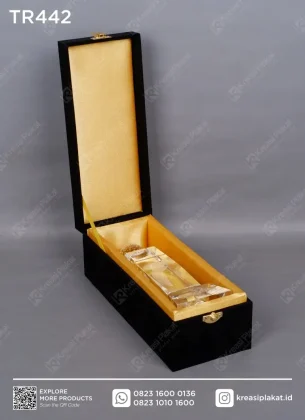 Box Trophy Kristal Gobar Perdami Golfer Semarang Royale Golf