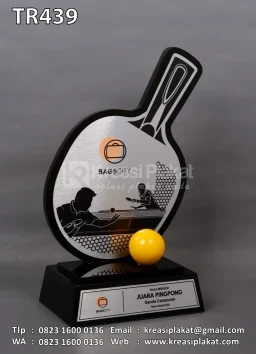 Piala Bergilir Akrilik – Juara Pingpong Ganda Campuran