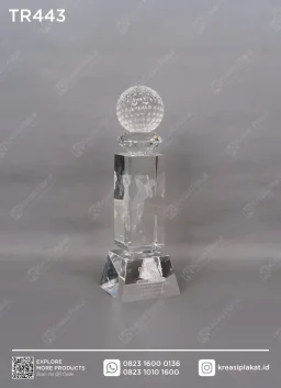 Piala Kristal Gobar Perdami Golfer