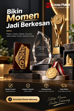 bikin momen berkesan dengan plakat