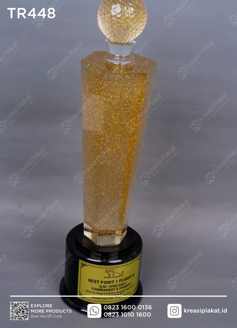 Detail Piala Resin ILGC Open Golf Tournament & Charity