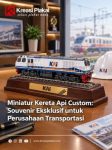 Miniatur Kereta Api Custom: Souvenir Eksklusif untuk Perusahaan Transportasi
