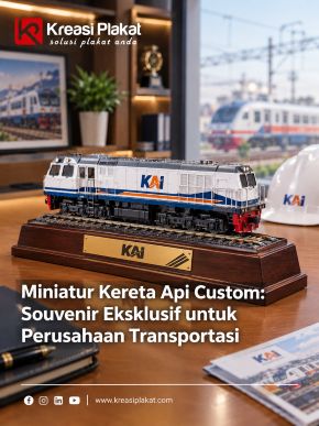 You are currently viewing Miniatur Kereta Api Custom: Souvenir Eksklusif untuk Perusahaan Transportasi