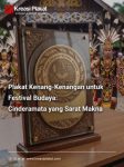 Plakat Kenang-Kenangan untuk Festival Budaya: Cinderamata yang Sarat Makna